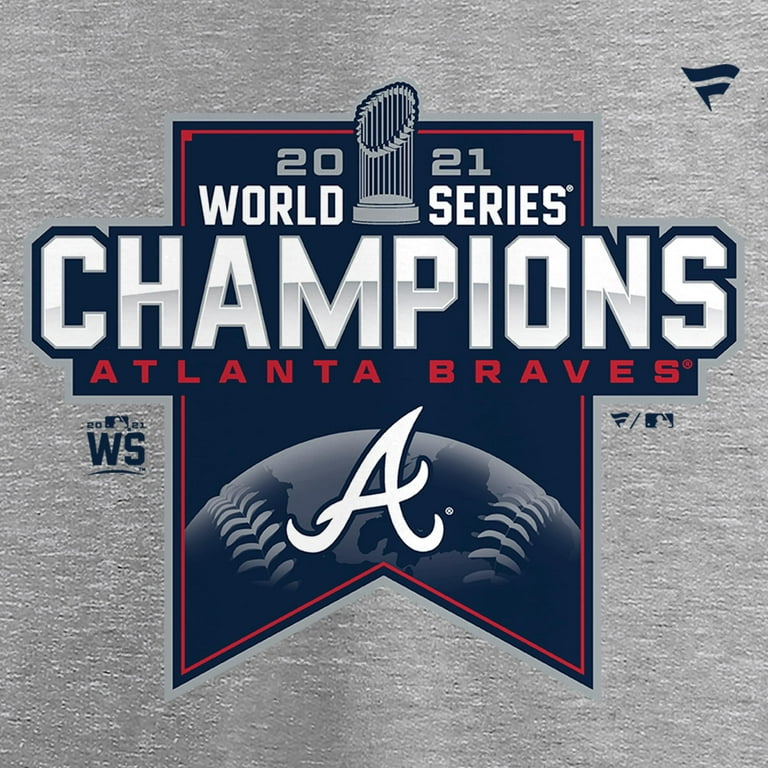 Atlanta Braves Fanatics Branded Official Logo Pullover Hoodie - Navy