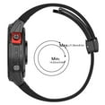 22mm Quick Release Silicone Breathable Sweat Proof Folding Clasp Watch 22mm-quick-release-silicone-breathable-sweat-proof-folding-clasp-watch