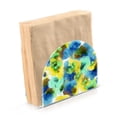 thumbnail image 2 of Iauyy 2 Piece Napkin Holder for Table 4.1x4.9x1.97in Acrylic Kitchen Decor,Standing Napkin Dispenser Kitchen Table for Bar Banquet Coffee Table,Blue and Green Watercolors, 2 of 8