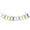 Multicolor-3A-home supplies, variant on LEFTHIGH Home Easter Hanging Ornaments Paper Decoration Signage for Wall Door Window Party Decor Multicolor Pink Blue Set of 10 Stretched Paper Sheets Home Goods