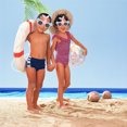 thumbnail image 2 of Gafas de Sol Divertidas con forma de Sirena Sunnimix Lentes de fiesta novedosos, 2 of 6