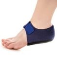 thumbnail image 1 of 1 par-Talón Mangas, Protector de talón para taloneras, soporte para el talón debido a fascitis plantar - espolón calcáneo -Tendinitis- talones agrietados ER Rojo Verde, 1 of 1