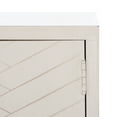 thumbnail image 6 of SAFAVIEH Ajana 2 Door 1 Shelf Media Stand, Distressed White (47.3 in. W x 15.8 in. D x 20 in. H), 6 of 7