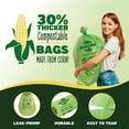 thumbnail image 4 of Bolsas de basura compostables BIOGRN 208,2 L, 50-55 galones, 12 bolsas, 4 of 9