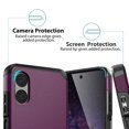 thumbnail image 6 of TJS for Motorola Moto G Play 4G (2024) Phone Case, with Tempered Glass Screen Protector, Dual Layer Hybrid Magnetic Support Shockproof Heavy Duty Cover (Purple), 6 of 6