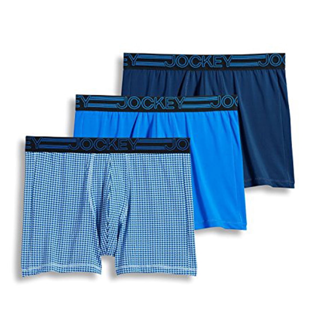 Jockey Men's Underwear Active Microfiber Boxer Brief - 3 Pack - Walmart.com