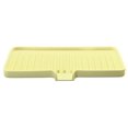 thumbnail image 1 of Jabonera y soporte para esponjas Happitasa, silicona, color amarillo pálido, 1 of 9