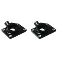 thumbnail image 1 of 2X Motorcycle Carburetor Interface Adapter Intake Manifold Raccord Carburetor for DT125 RS125 DT 125 Accessories,2 x Carburetor Interface,Black, 1 of 5