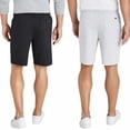 thumbnail image 2 of Eddie Bauer Men's 2-Pack Lounge Shorts (Black/Light Grey, 3XL), 2 of 2