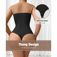 thumbnail image 3 of USEASY Strapless Shapewear Bodysuits for Women Tummy Control Shapewear Thong Bodysuit with Built in Bra Body Shaper, 3 of 8