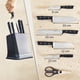 thumbnail image 2 of Juego de 6 Cuchillos con Bloque Afilador T-fal EverSharp Pro de Acero Inoxidable K297S744, 2 of 9