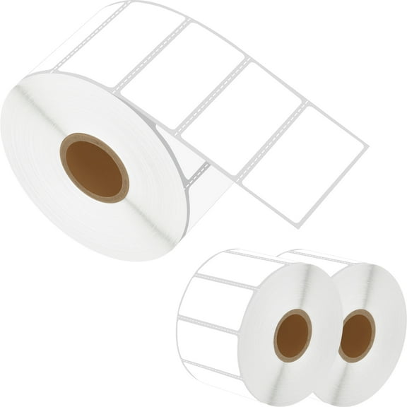 GREENCYCLE 3 Roll (1300 Labels/Roll) Compatible Direct Thermal Paper Label 2x1 inch 1'' Core Blank Shipping Address Barcode Multi-function Labels For Zebra GK420D LP-2844Z LP-2824 Label Printer