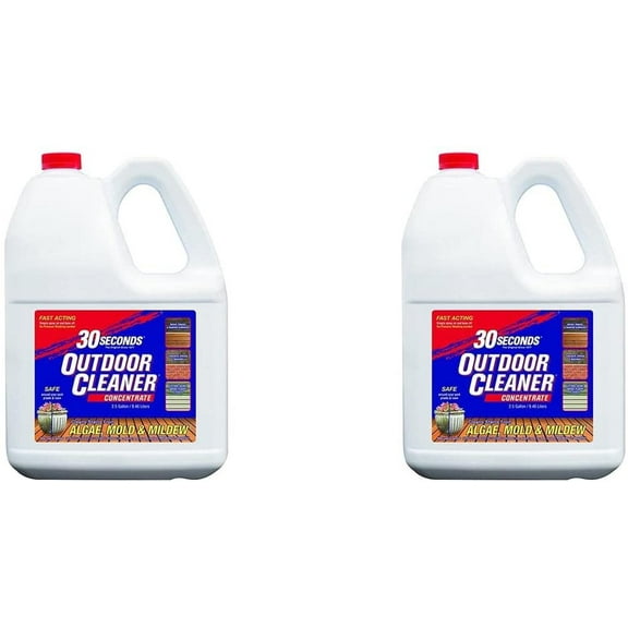 30 Seconds 2.5G30S Biodegradable Concentrated Outdoor Cleaner, 2.5 gal, Light Yellow, Liquid 2