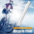 thumbnail image 3 of Accesorios para bicicletas Amortiguador de bicicleta de aleación de aluminio tubo de cabeza de horquilla delantera de gas amortiguador plateado JShteea El nuevo, 3 of 8