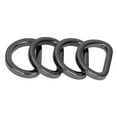 thumbnail image 3 of D Rings, DIY Making Reliable Durable Bag Hardware Small Compact  For Handbag Belts For Backpacks For Collars Gray, 3 of 8