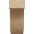 thumbnail image 2 of Ekena Millwork 5"W x 8"D x 12"H Del Monte Rough Cedar Woodgrain TimberThane Knee Brace, Primed, 2 of 6