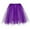 Purple_50CM, variant on Riforla Women Birthday Tutu Outfit Paillette Elastic 3 Layered Skirt Womens Plus Size Tutu Skirts for Women Women's Skirts Blue_50CM One Size