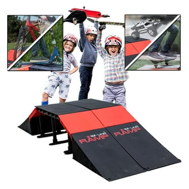 Skate Ramp, Skateboard Ramp, BMX, Bike Ramps for Kids Ages 6-12, Ramp, Skateboard Ramps for Kids Ages 6-12