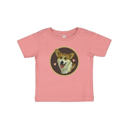 

Inktastic Welsh Corgi Art Dog Lover Gift Gift Baby Girl T-Shirt