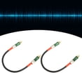 thumbnail image 1 of Cable RCA NikouMX 2 piezas Cable adaptador profesional RCA a RCA Construcción robusta, 1 of 8
