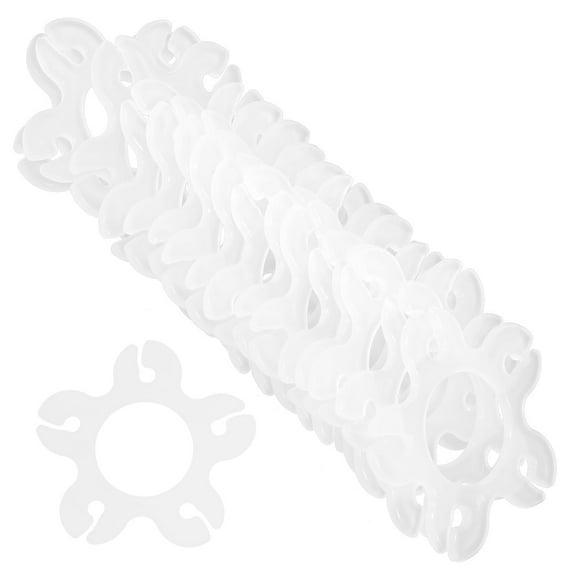 100pcs Balloon Clips for Balloon Arch Reusable Flower Shape Balloon Clips Holders