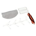thumbnail image 2 of Juego De Almohadillas para Fregona con Pantalla De Filtro De Cepillos para Robot De Fregado, Accesorios De Robot De Fregado ABS De Silicona para MJSTP Mi 2 Lite, Kit De Filtro De Aspiradora, 2 of 14