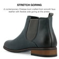 thumbnail image 6 of Vance Co. Mens Landon Tru Comfort Foam Pull-on Round Toe Chelsea Boot, 6 of 8