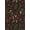 Red, Pattern 1, variant on ODIKA 4'x6' Red Dark Botanical Forest Design Washable Area Rug Vintage Mushrooms Foliage Midnight Pattern Non-Slip, Chair-Friendly, Flatwoven for Home Office, Under Desk
