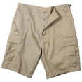 thumbnail image 1 of Rothco Rip-Stop BDU Shorts - Khaki, Medium, 1 of 6