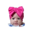 thumbnail image 3 of 5 uds turbante para bebé gorros para recién nacidos sombreros con lazo lindos gorros elásticos para niñas gorros para bebé niña regalo baby, 3 of 3