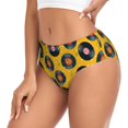 thumbnail image 2 of Fotbe Retro Vinyl Records Calzones Estampados para Mujer – Ropa Interior de Algodón, Cómoda, Suave y Elástica-3X-Large, 2 of 6