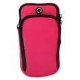 thumbnail image 5 of HAMPPLIES Phone Arm Holder Running Armband Rosy Polyester Fiber 1Set 6.9X4.1X2.0In, 5 of 8