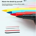 thumbnail image 2 of Wovilon Baking Cake Painting Hook Edge Pigment Diy Hand Drawn Macarone Writing Pigment Pen 10 Colors, Single 5Ml, 2 of 7