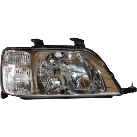 Right Headlight Assembly - Compatible with 1997 - 2001 Honda CR-V 1998 1999 2000