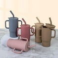 thumbnail image 5 of VODVOB's fourth-generation silicone drinking cup is made of safe and wear-resistant materials. It is suitable for children in kindergarten and helps improve their independent drinking ability., 5 of 9