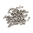 thumbnail image 1 of Unique Bargains 50 Pcs M1.4 x 5mm Vis en Acier Inoxydable à Tête Ronde Auto-Touchante, 1 of 1