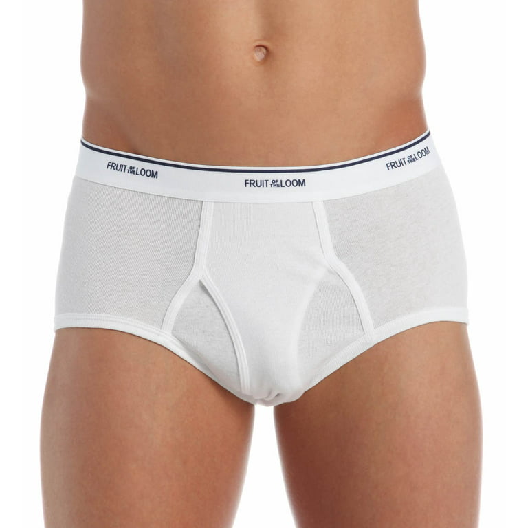 Men's White Cotton Briefs with Side-Snap Closures Underwear Adaptive  Clothing Showroom