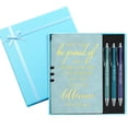 thumbnail image 1 of Set de regalo Resurhang Cuaderno de piel con 3 bolígrafos, 1 of 5