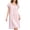 Beige-1, variant on Women's Charming Satin Nightgowns Silk Sleepshirt Solid Sleep Dress Half Sleeve Sleepwear