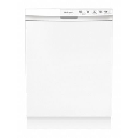 Frigidaire 24" Built-in Dishwasher w/ 14 Place Setting, White