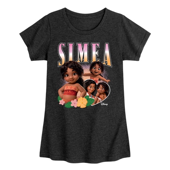 Moana - Simea - Youth Girls Fitted Short Sleeve T-Shirt