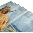 thumbnail image 3 of Highland Cow Shower Curtains Waterproof Fabric Shower Curtain Bathroom Decoration with Hooks Washable Bathroom Shower Curtains 60x72 Inch, 3 of 6