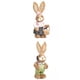 thumbnail image 1 of Conejo de Pascua,conejo de pascua decoración ornamento figuritas de conejo,vacaciones de peluche animales de peluche,conejo de pascua decoraciones primavera,decoraciones navideñas de, 1 of 9