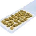 thumbnail image 2 of ZheElen 25x Simulation Cluster Green Grass for Train Scenery Decor Accessory Model Landscape Summer Green 6mm 1Set, 2 of 6