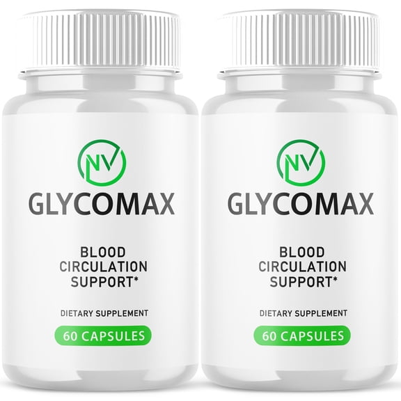 Glycomax Blood Balance Support Pills Advanced Formula Vitamin Supplement Glyco Max 120 Capsules