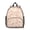 Geometric Triangle Pink, variant on Geometric Circle Pink Pattern Backpack for School, Cute School Bag with Adjustable Shoulder Straps and Padded Back, 13.8"x11.4"x6"