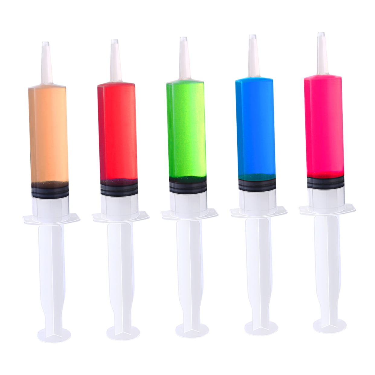 DEEPCRAFF 25-Piece Assorted Reusable Syringes Set for and Celebrations, Multi-Use Injector Kit