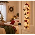 thumbnail image 4 of Christmas Glowing Door Hanger Chandelier Doors Decoration, Christmas Warm Light with Warm Glow Indoor Hanging,Vertical Entryway Decor for Front Outdoor Side, 4 of 9