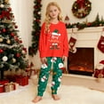 thumbnail image 2 of LRen Girls 2 Piece Pajama Set Cute Print Sleepwear Long Sleeve Top And Pants Nightwear Outfit For Toddlers Kids Children 2 To 10 Years,Z4-Multicolour,160, 2 of 6
