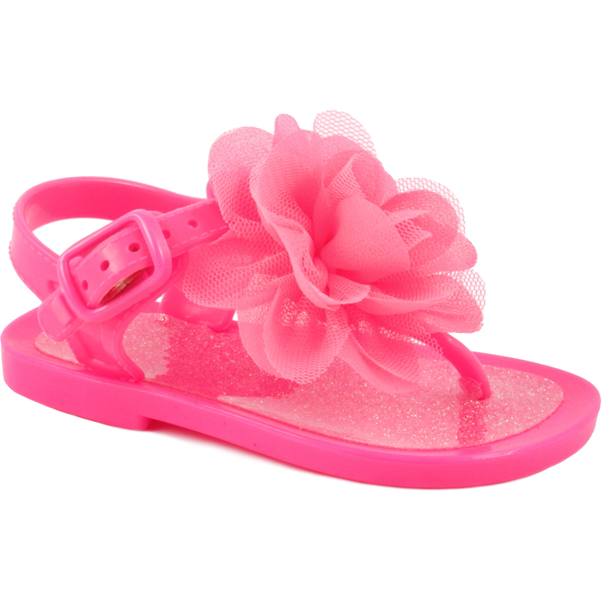 hot pink summer sandals